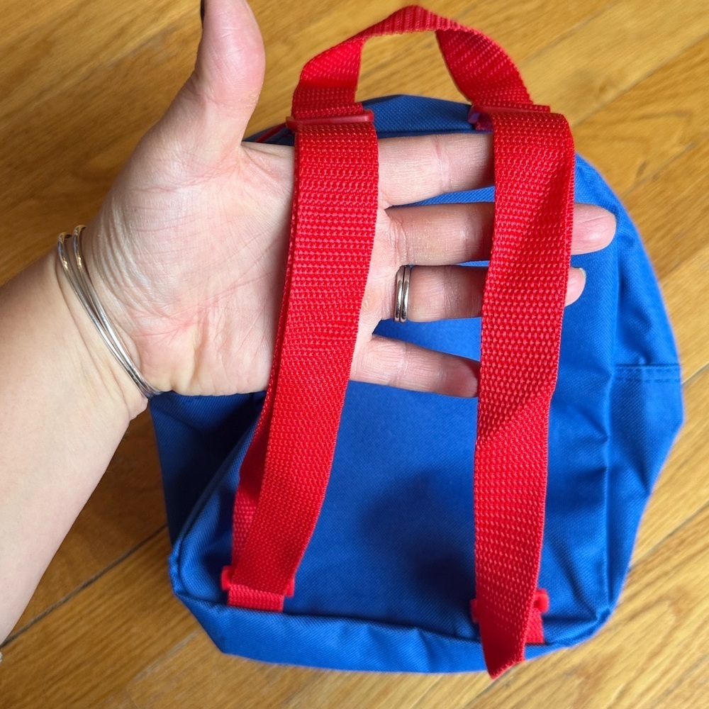 Mini Marvel Spider-Man Red and Blue Backpack NWOT - Picture 2 of 4